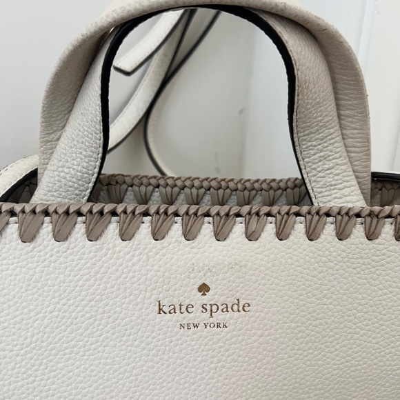 Kate Spade Randy Satchel Bag | Off White | Like New - Picture 2 of 9